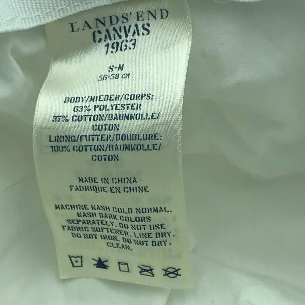 🌷Lands' End Canvas 1963 Hat
